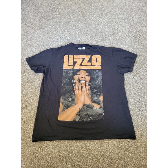 Lizzo Mens Large Hip Hop Rap Graphic Unisex T-Shirt - Picture 2 of 12